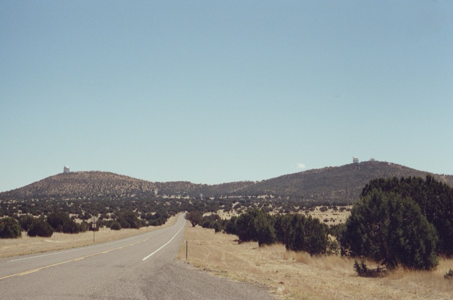 The road out to Fort Davis. 2023.